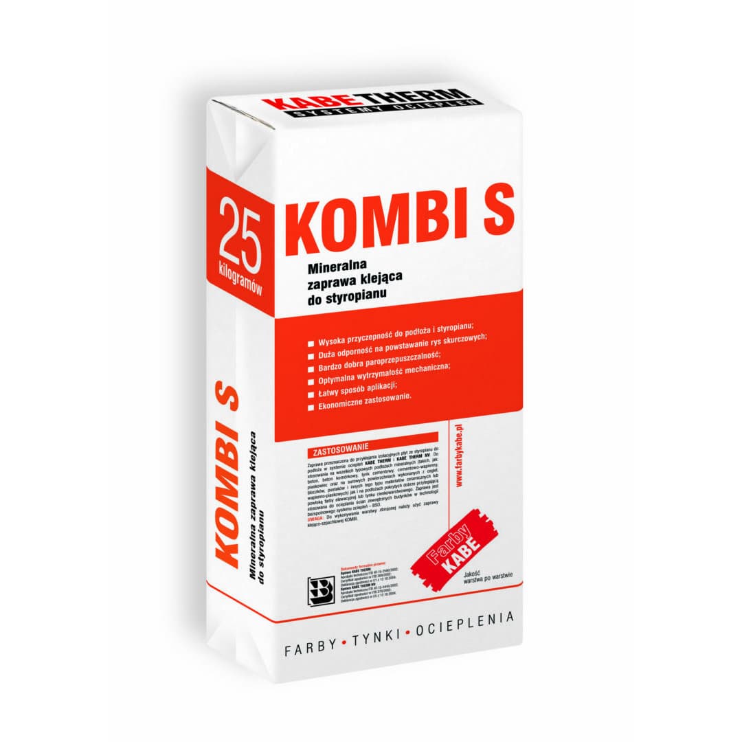 Klej do przyklejania styropianu